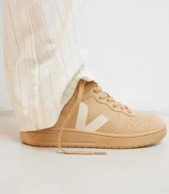 Women VEJA V-15 SUEDE FULL DESERT