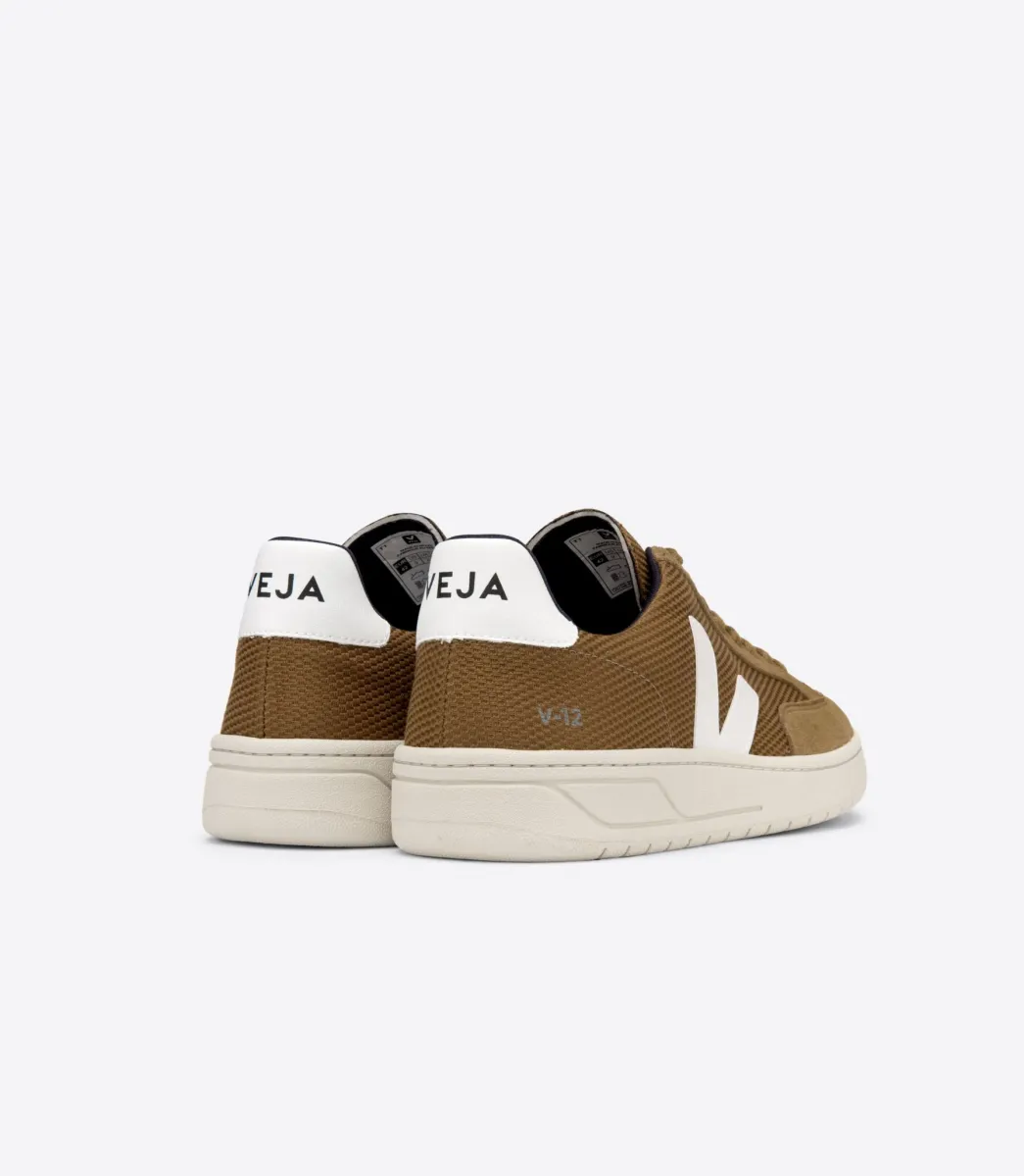 Women VEJA V-12 VEGAN B-MESH TENT WHITE