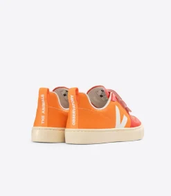 Kids VEJA V-10 X THE ANIMALS OBSERVATORY ORANGE