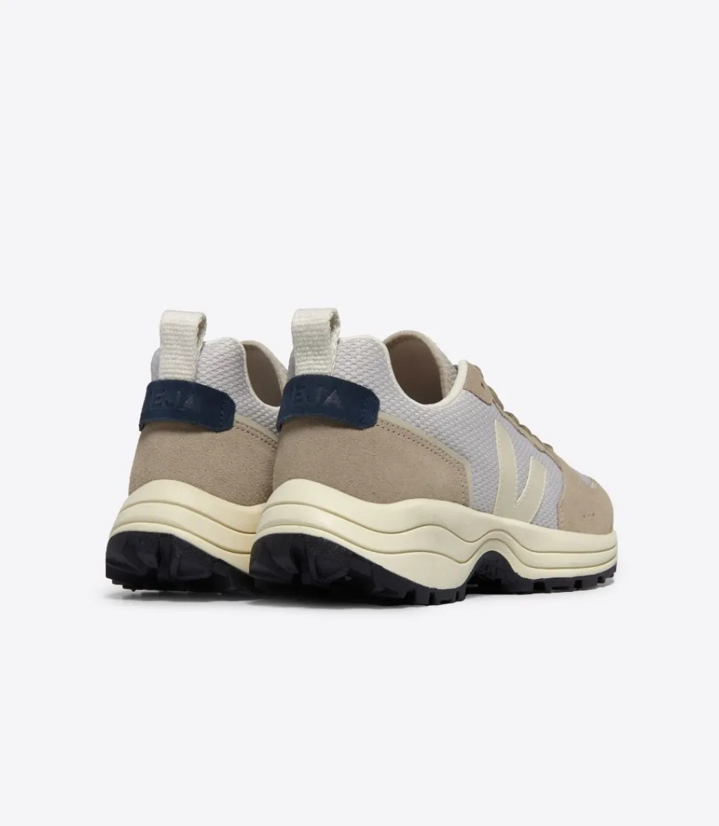 Women VEJA VENTURI II ALVEOMESH LIGHT GREY PIERRE NAUTICO