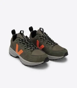 VEJA VENTURI RIPSTOP KAKI NEON ORANGE