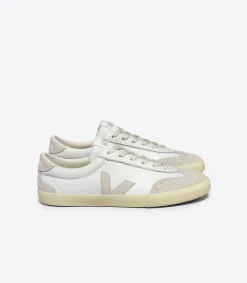 Women VEJA VOLLEY LEATHER WHITE NATURAL