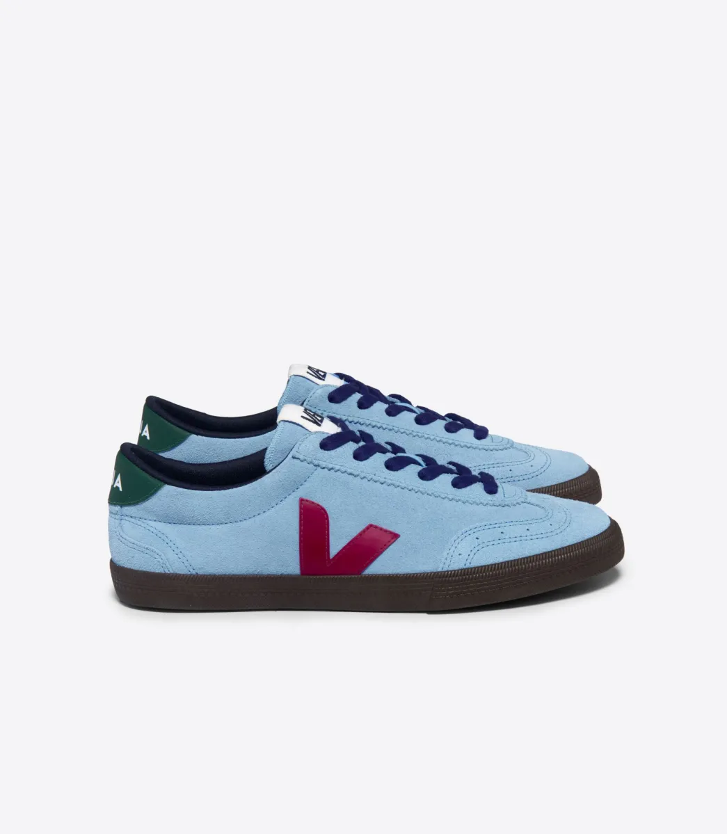 Women VEJA VOLLEY SUEDE AQUA MARSALA EAGLE