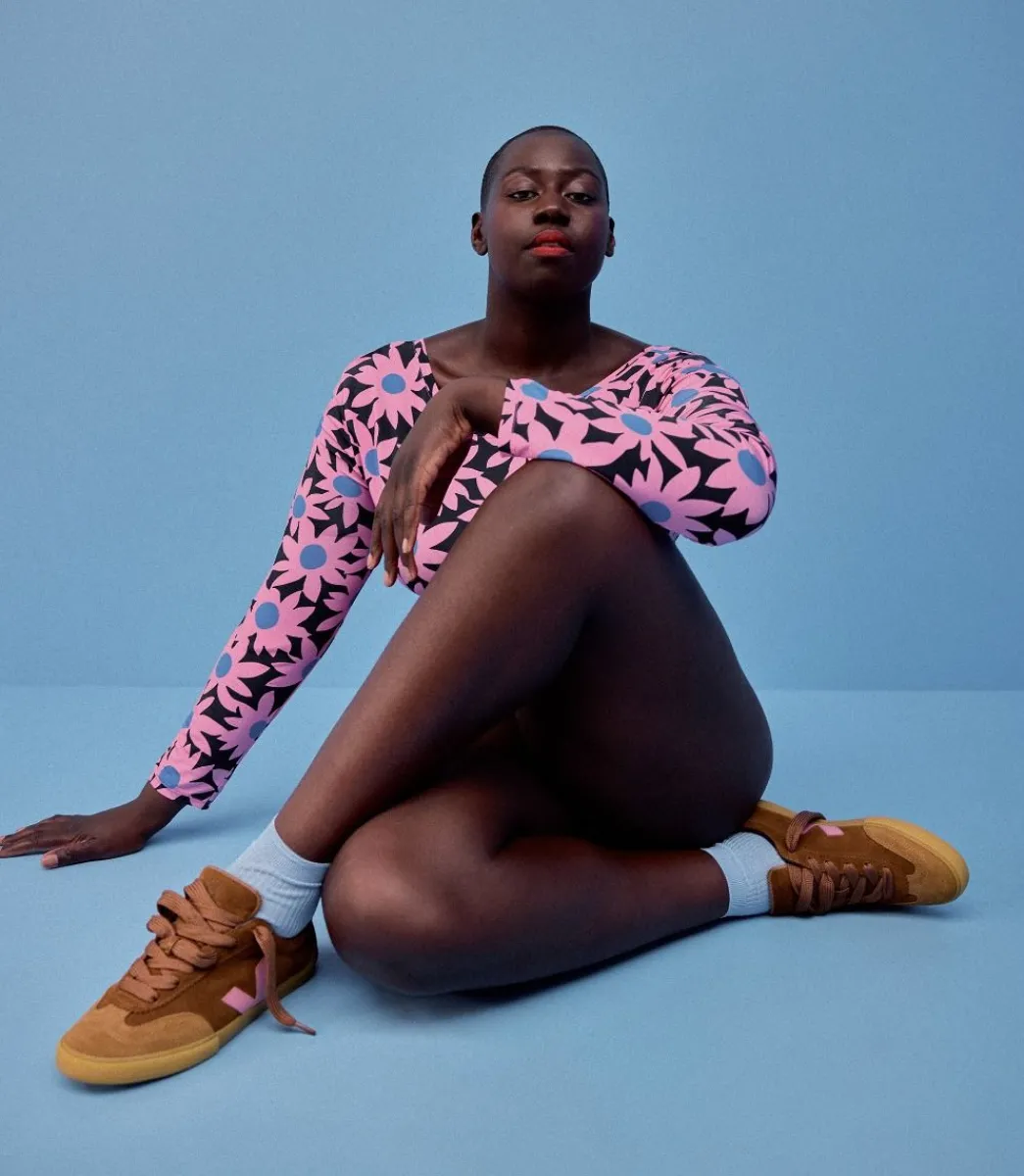 Women VEJA VOLLEY SUEDE X MAKE MY LEMONADE COGNAC MARY