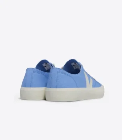 Women VEJA WATA II LOW CANVAS AQUA PIERRE
