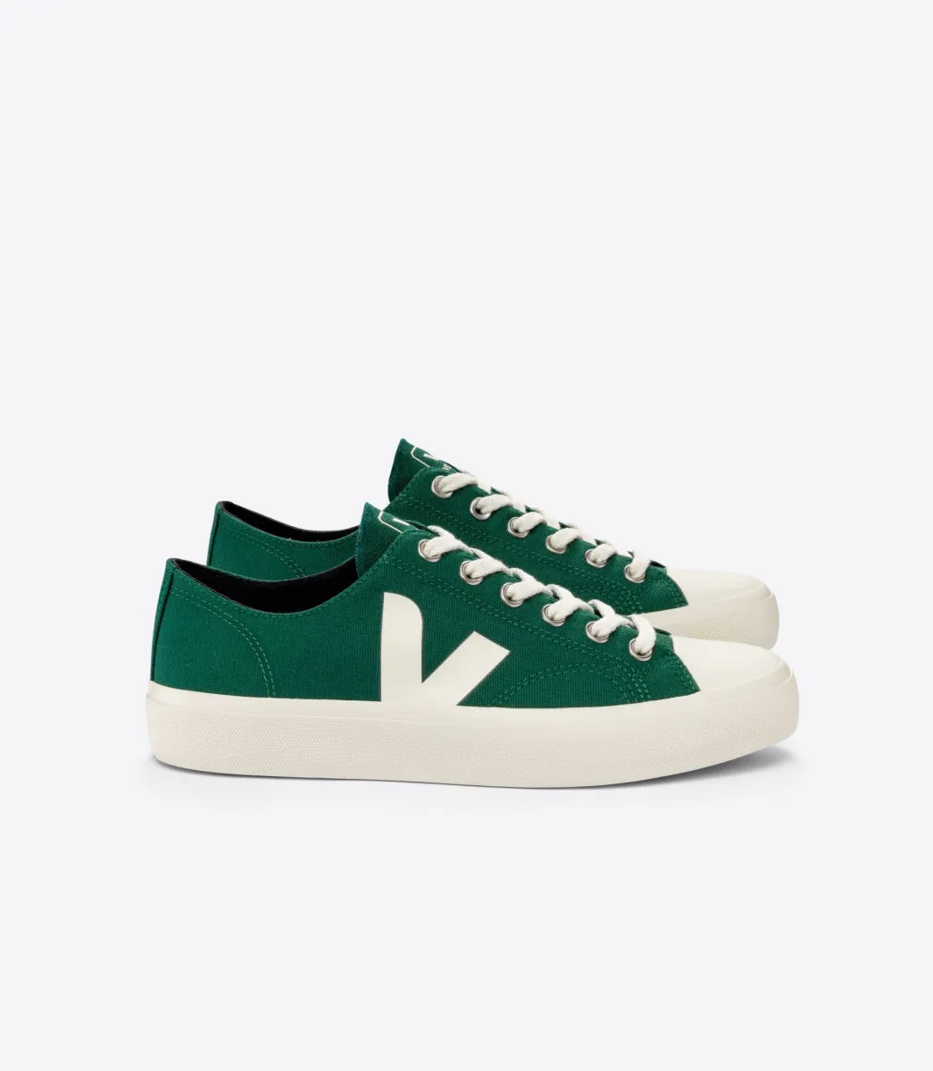Women VEJA WATA II LOW CANVAS POKER PIERRE