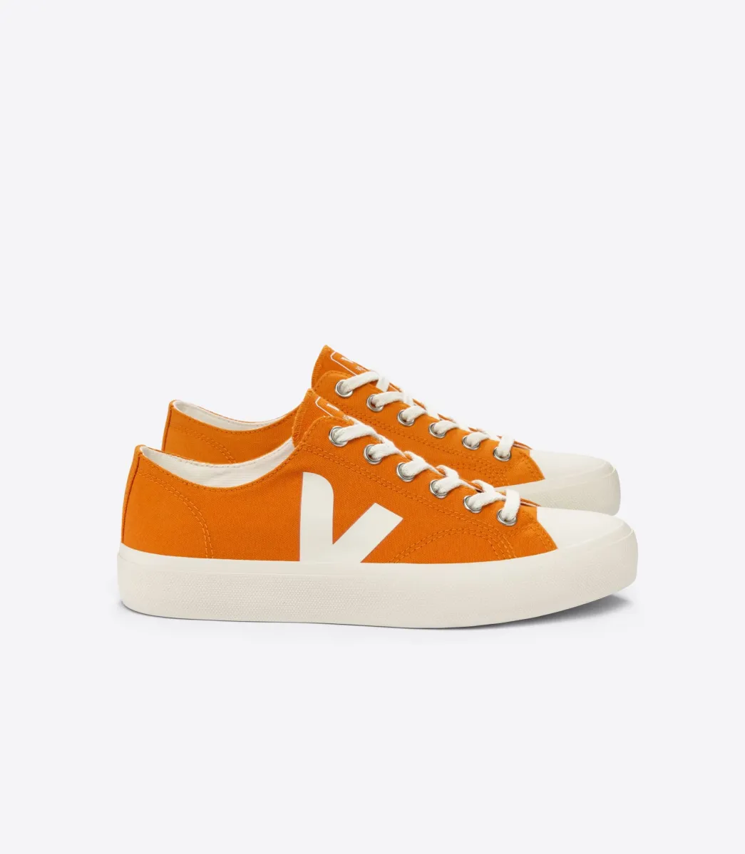 Women VEJA WATA II LOW CANVAS PUMPKIN PIERRE