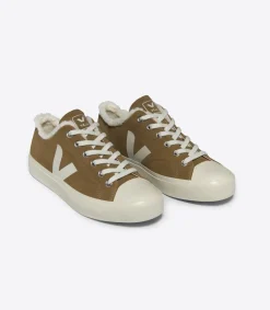 Women VEJA WATA II LOW FURED SUEDE TENT PIERRE