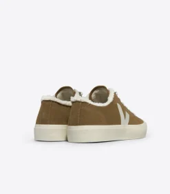 Women VEJA WATA II LOW FURED SUEDE TENT PIERRE