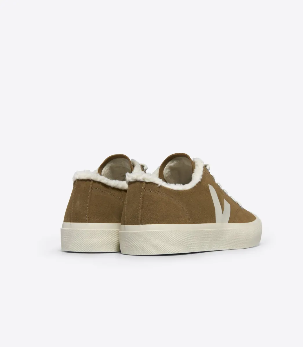 Women VEJA WATA II LOW FURED SUEDE TENT PIERRE