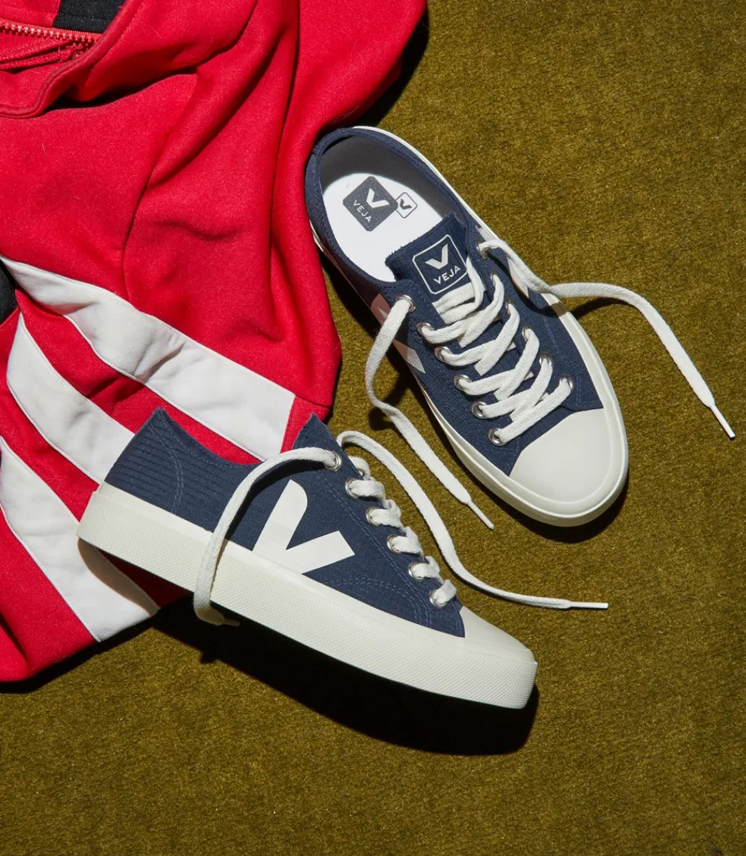 Women VEJA WATA II LOW RIPSTOP NAUTICO PIERRE